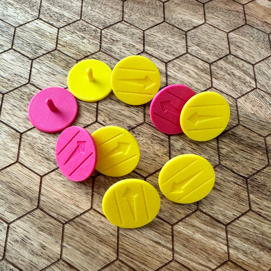 Golf Ball Marker x10
