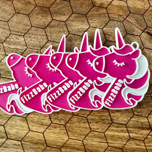 Unicorn Custom Keychain